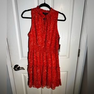 Orange dress, never been worn.